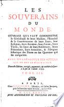 Les Souverains Du Monde