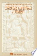 Les stratégies d'apprentissage à l'université