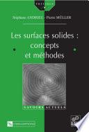 Les Surfaces solides : concepts et méthodes