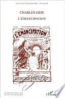 Les œuvres de Charles Gide: L'émancipation