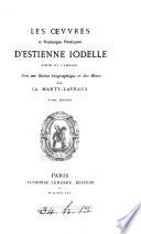 Les œvvres et meslanges poétiques d'Estienne Iodelle