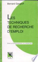 Les techniques de recherche d'emploi
