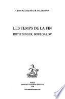 Les temps de la fin