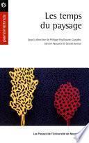 Les temps du paysage