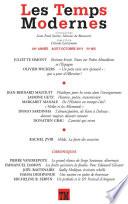 Les Temps Modernes N° 665 N° 665