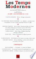 Les Temps Modernes N° 679