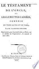 Les testament de l'oncle
