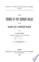 Les théories du vers héroique anglais et ses relations avec la versification française