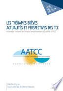 Les Thérapies brèves - Actualités et perspectives des TCC