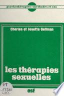 Les thérapies sexuelles