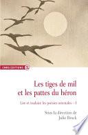 Les tiges de mil et les pattes du héron