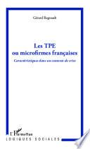 Les TPE ou microfirmes françaises