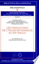 Les traductions de l'italien en français au XIXe siècle