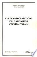 Les transformations du capitalisme contemporain