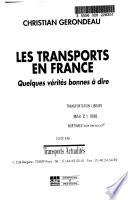 Les transports en France