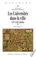 Les universités dans la ville