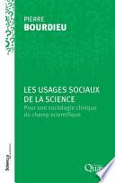 Les usages sociaux de la science