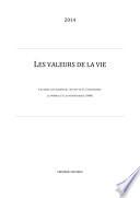 Les Valeurs de la vie