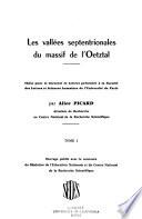 Les vallées septentrionales du massif de l'Oetztal