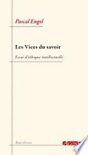 Les Vices du savoir