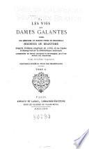 Les vies des dames galantes