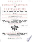 Les vies des hommes illustres