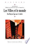 Les villes et le monde