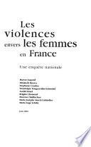 Les violences envers les femmes en France
