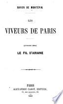 Les viveurs de Paris: Le fil d'Ariane