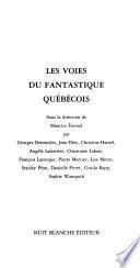 Les Voies du fantastique Québécois