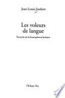 Livre Les voleurs de langue