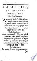 Les vrays entretiens spirituels du bien-heureux Francois de Sales... Troisiesme Edition, augmentée d'une Consideration sur le Symbole des Apostres, par le mesme autheur