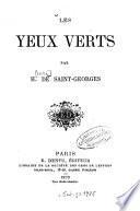 Les yeux verts