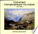 Lestampe topographique ou valais
