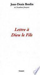 Lettre à Dieu le fils