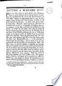 Lettre a madame D**** [Paris le 3 mars 1750]