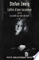 Lettre d'une inconnue