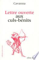 Lettre ouverte aux culs-bénits