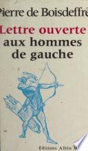 Lettre ouverte aux hommes de gauche