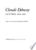 Lettres, 1884-1918