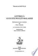Lettres à Auguste Poulet-Malassis