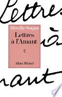Lettres à l'amant -