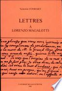 Lettres à Lorenzo Magalotti