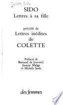Lettres à sa fille