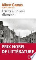 Lettres à un ami allemand