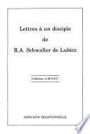 Lettres à un disciple