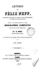 Lettres, avec quelques additions par A. Bost