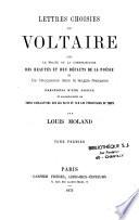 Lettres choisies