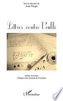 Lettres contre l'oubli