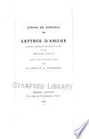 Lettres d'amour